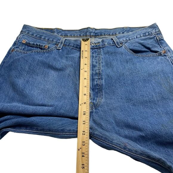 Levi’s 501 Button Fly Jeans Sz 40x30 - Picture 8 of 16